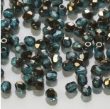 Zdjęcie - Fire Polish Blue Iris - Teal (BR60150) 3mm